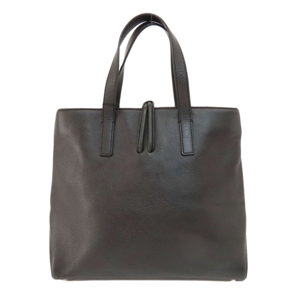 Burberry check toggle Nova button leather tote bag